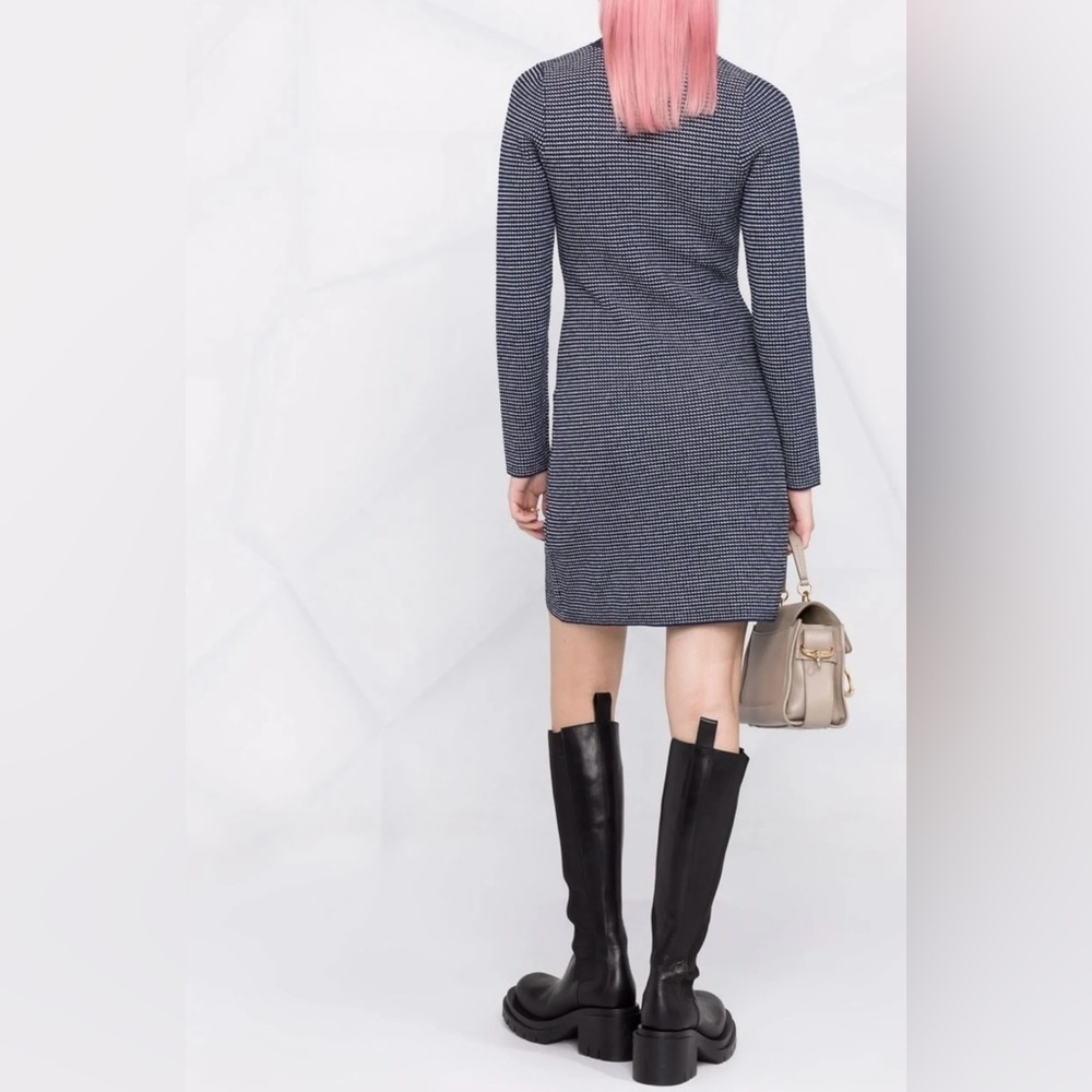 Sandro Sachou Knitted Dress with Bow - Picture 15 of 16